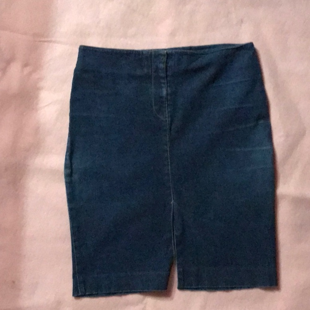 BEBE DENIM SKIRT 6